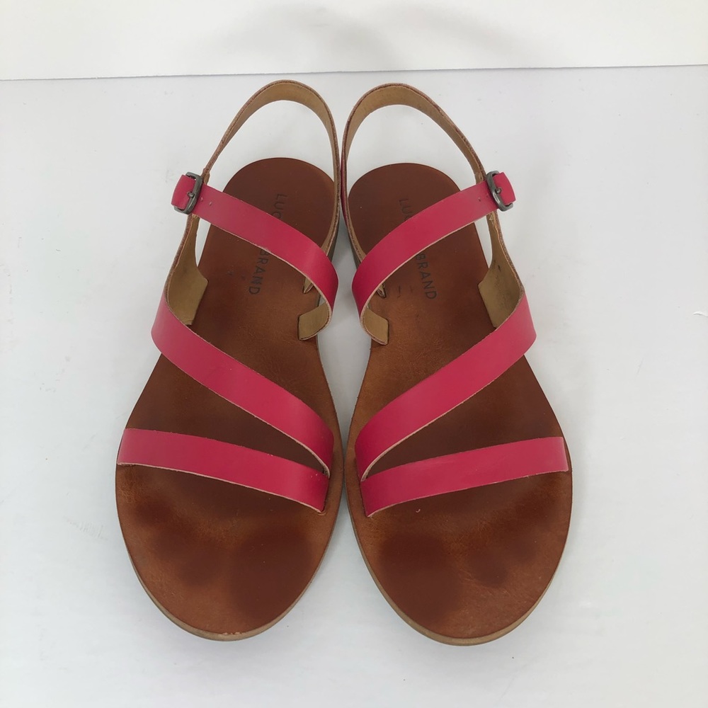 Lucky Brand | Alexcia raspberry sandal size 7